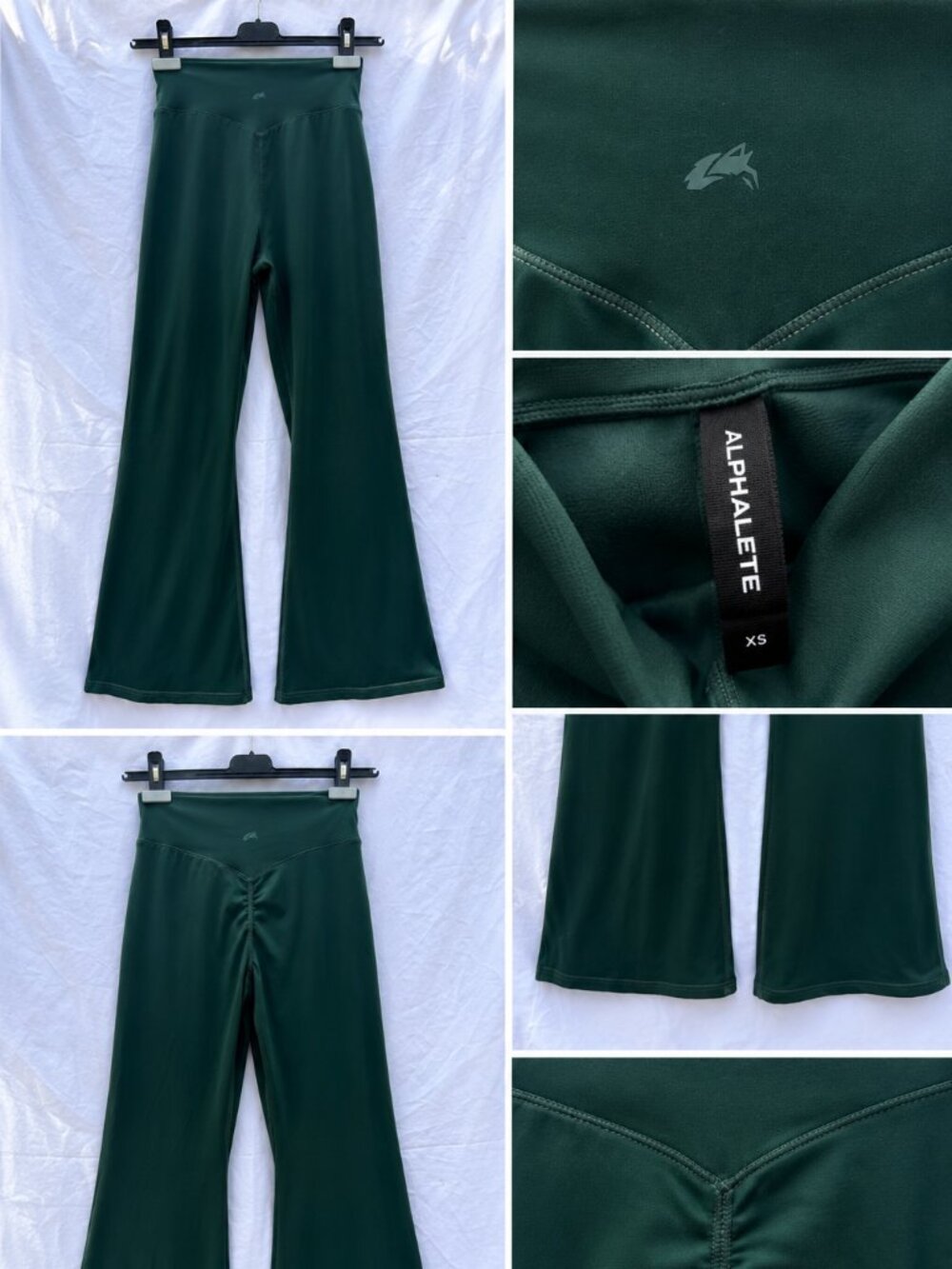 Everyday Core High Rise Flared Pant- Blade - Picture 3 of 5